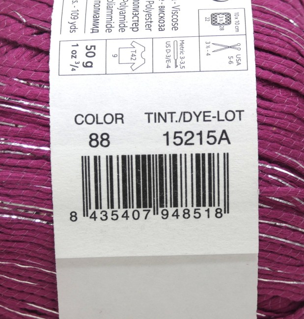 Laine Katia Concept coton Versailles C 88 / L 15215A