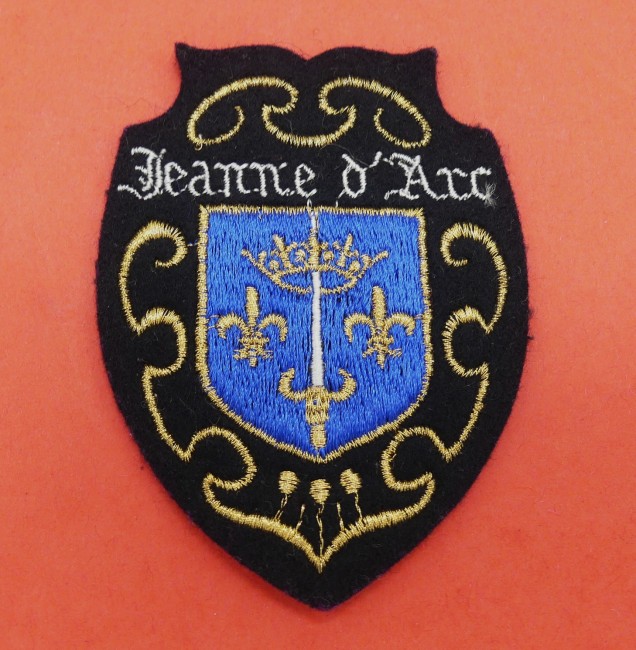 Ecusson meresse ville Jeanne d ' Arc