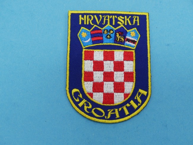 P1260054 Patch thermocollant pays CROATIA HRVATSKA