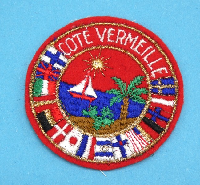 P1040957 Ecusson brodé ville COTE VERMEILLE