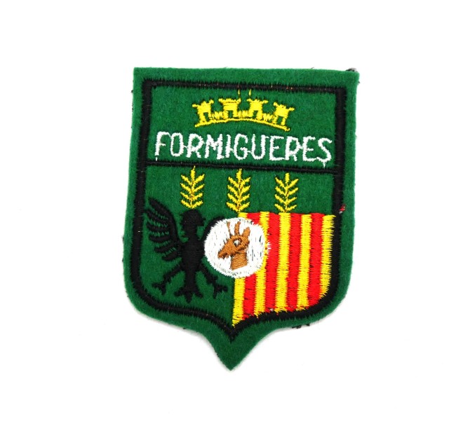 Ecusson brodé ville FORMIGUERES