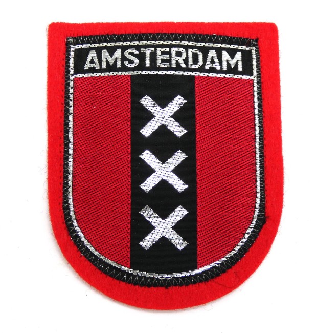  Ecusson brodé ville AMSTERDAM 