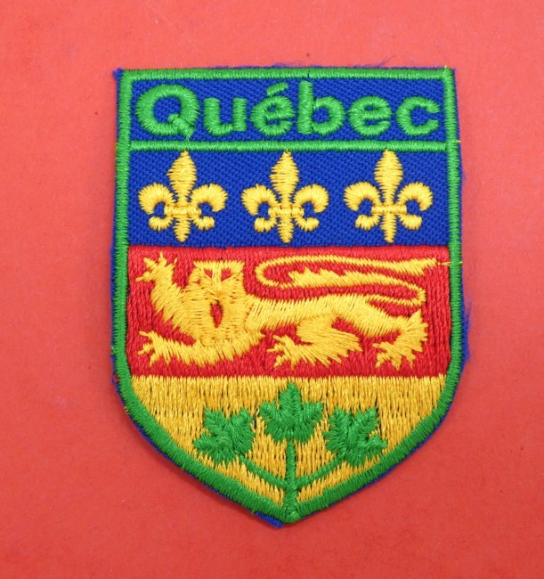 Ecusson patch Quebec ( Canada)