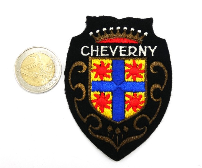 Ecusson meresse brodé ville CHEVERNY