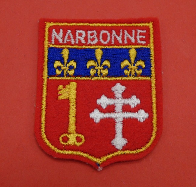 P1100009 Ecusson brodé ville Narbonne