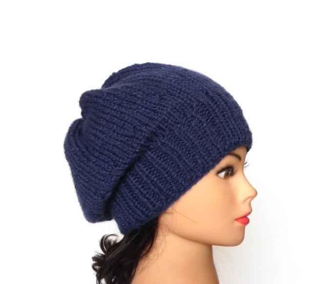 Béret femme bleu Plassard Leader