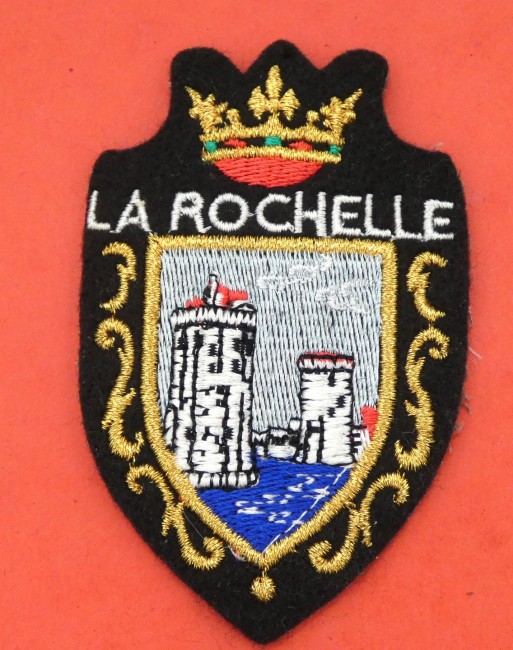 P1030456 Ecusson meresse brodé La Rochelle