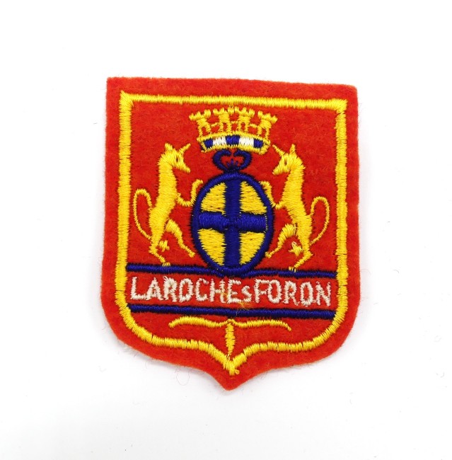 Ecusson brodé Laroche sur Foron