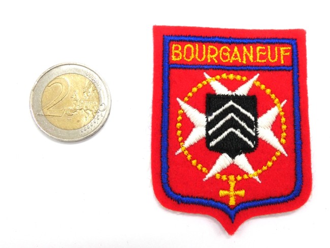 Ecusson brodé ville BOURGANEUF
