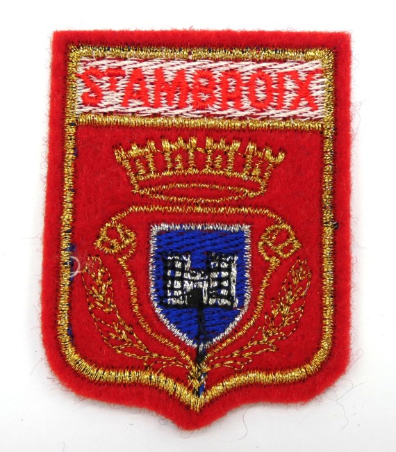 Ecusson brodé ville ST AMBROIX 