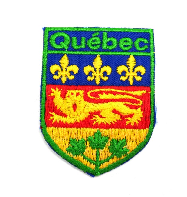 Ecusson patch Quebec ( Canada)