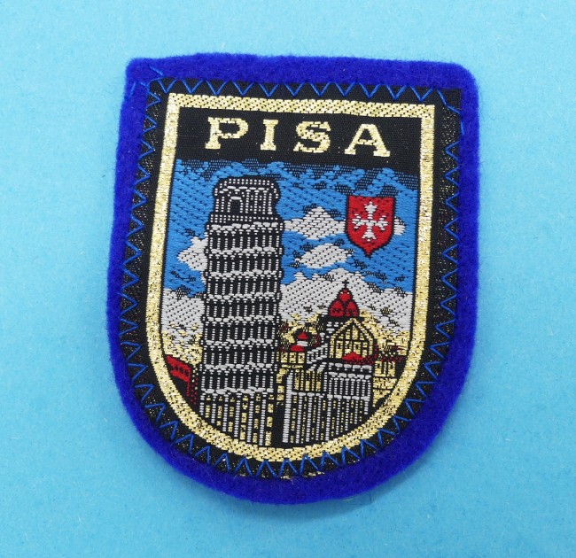 Ecusson collection brodé tour de Pise / PISA