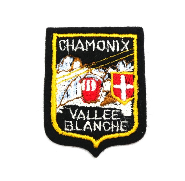 Ecusson Chamonix Vallée Blanche ( occasion )