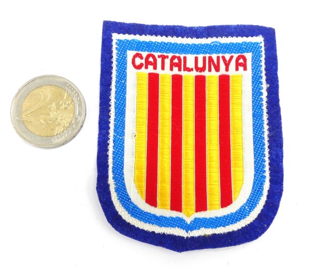 Ecusson brodé ville Catalunya 