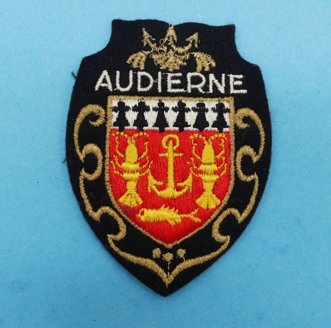 Ecusson brodé ville Audierne