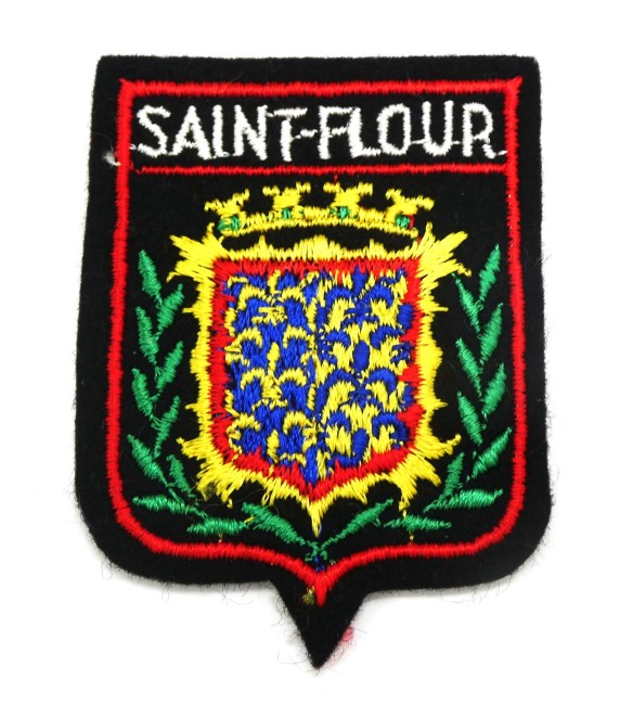 P1090933 Ecusson brodé ville Saint - Flour