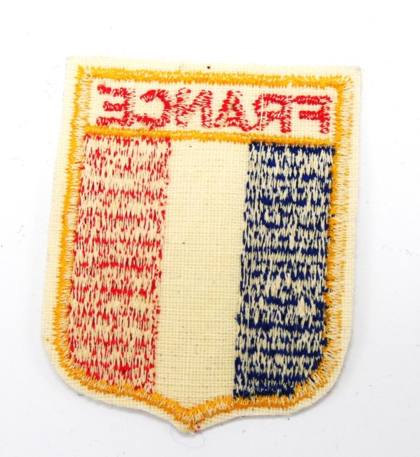 Ecusson brodé pays ville FRANCE