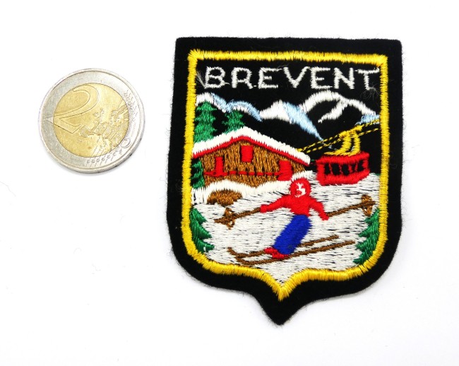 Ecusson brodé ville BREVENT