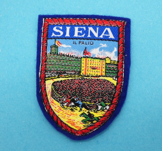 Ecusson brodé pays ville SIENA ( Italie )