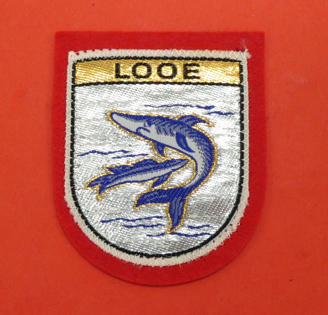 Ecusson brodé ville LOOE