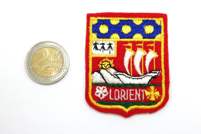 Ecusson brodé ville Lorient 