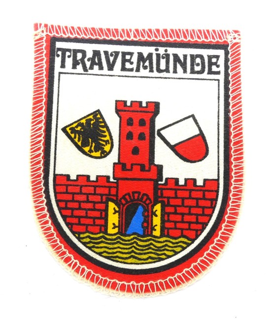 Ecusson tissu ville TRAVERMÜNDE 