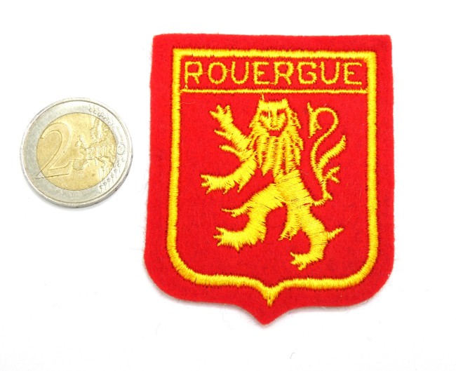 Ecusson brodé ville Rouergue 