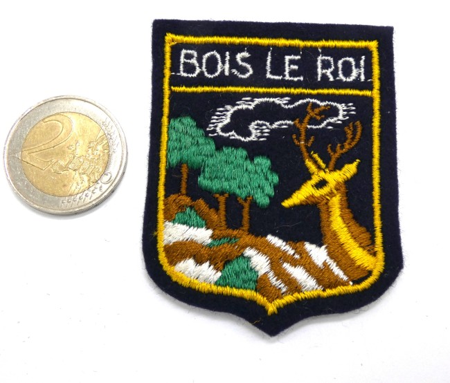 Ecusson brodé ville Bois Le Roi 