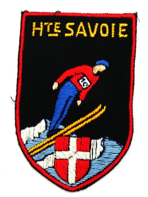 Ecusson collection ville / montagne brodé Hte Savoie 