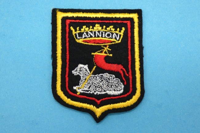 P1020088 Ecusson brodé ville LANNION