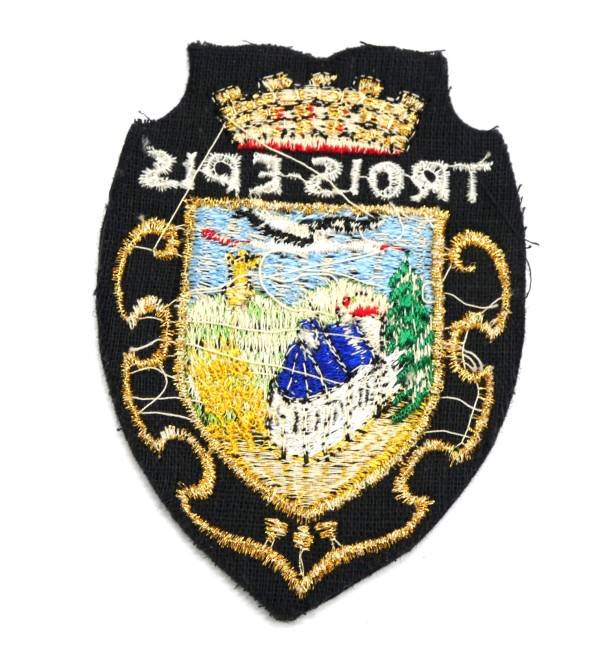 Ecusson brodé ville TROIS - EPIS