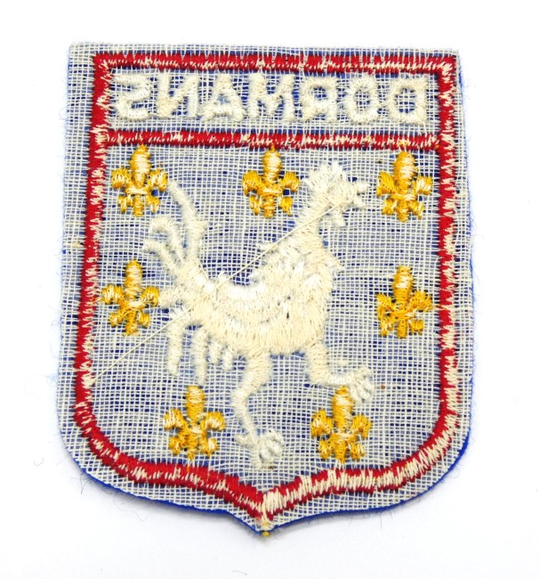 Ecusson brodé ville DORMANS
