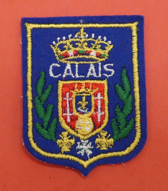 Ecusson brodé ville CALAIS 