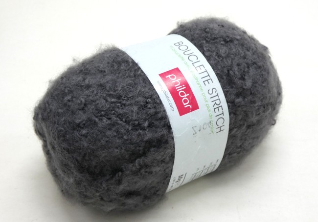 Fil Bouclette STRETCH PHILDAR coloris fusain