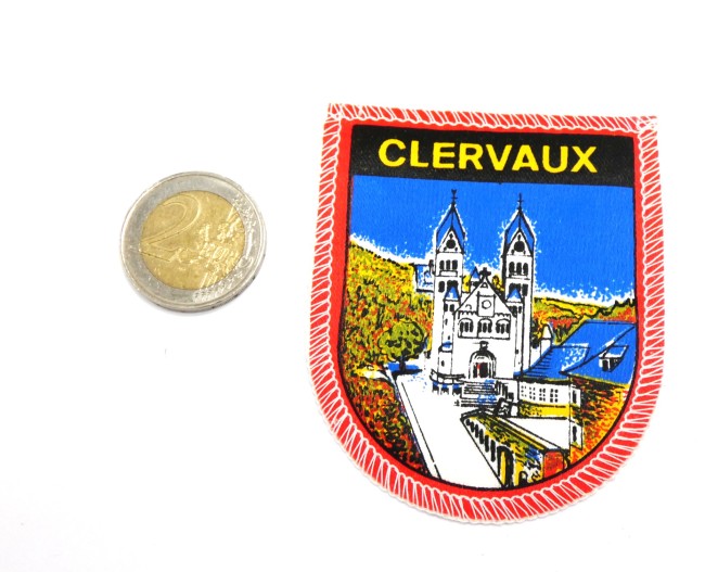 P1110105 Ecusson brodé Ville Clervaux