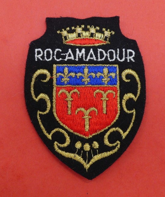 Ecusson meresse ville Rocamadour