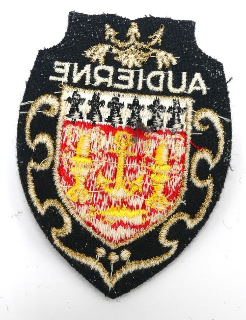 Ecusson brodé ville Audierne