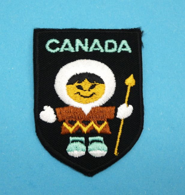 Ecusson brodé Canada à coudre 