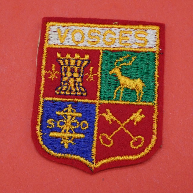 Ecusson brodé ville Vosges 