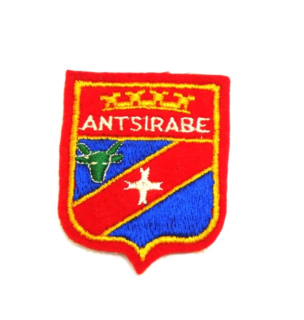 Ecusson brodé ville ANTSIRABE