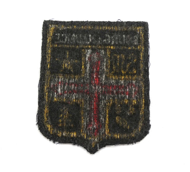 Ecusson brodé ville Bourg Saint Maurice 