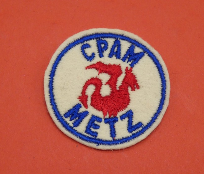 Ecusson brodé ville CPAM METZ