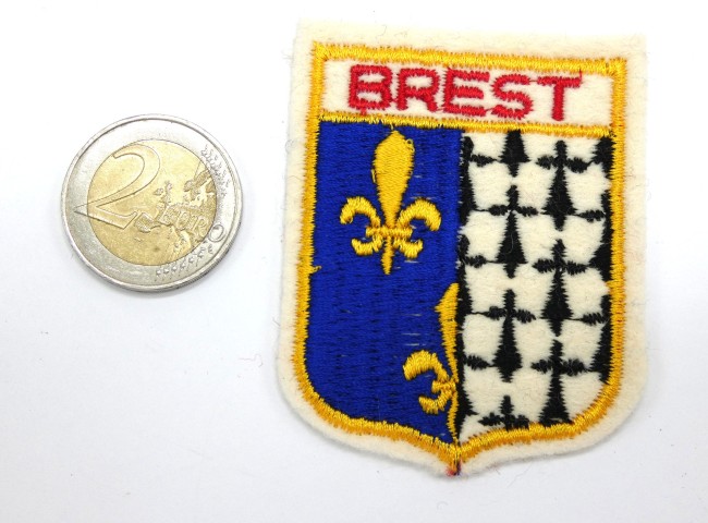 Ecusson brodé ville BREST