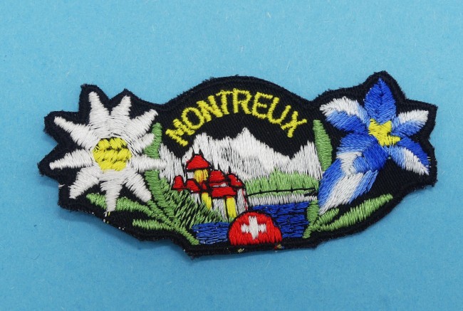 Ecusson brodé ville MONTREUX