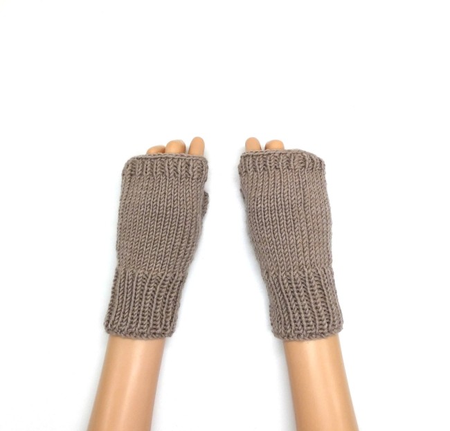 TU  Mitaine femme Katia Merino sport beige / marron clair  C 403 