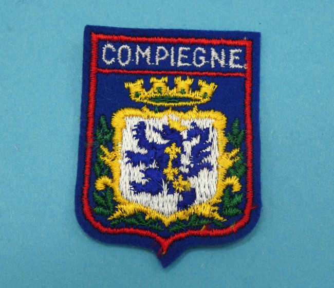 Ecusson brodé ville COMPIEGNE