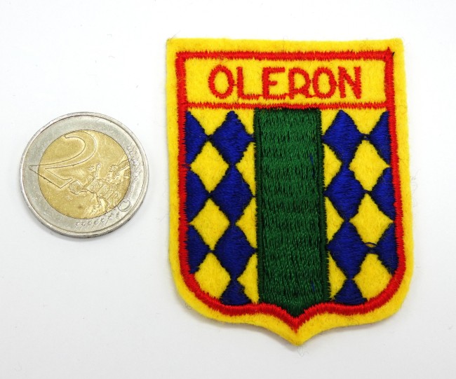 Ecusson brodé ville OLERON