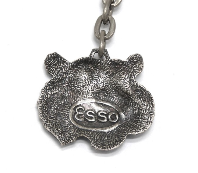 Porte clé métal tigre ESSO collection 