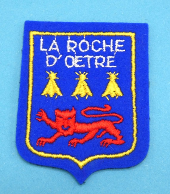 Ecusson brodé La Roche D ' Oëtre