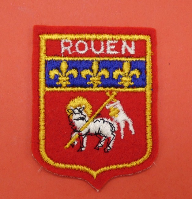 Ecusson brodé ville ROUEN
